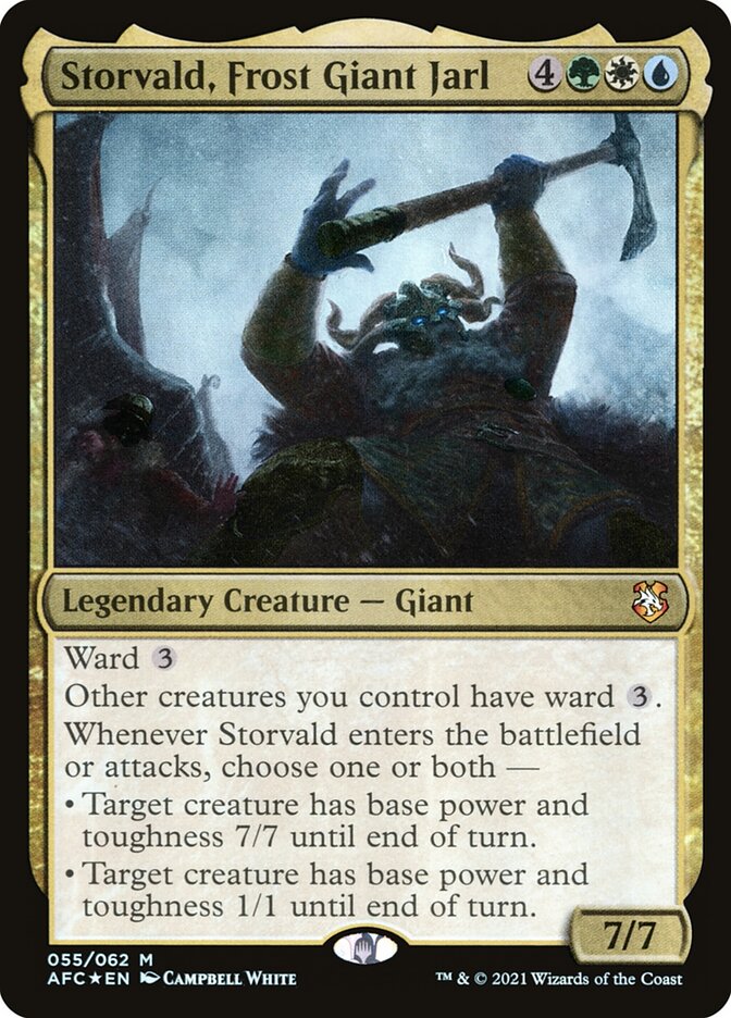 Storvald, Frost Giant Jarl afc 55
