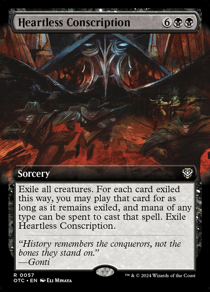 Heartless Conscription otc 57