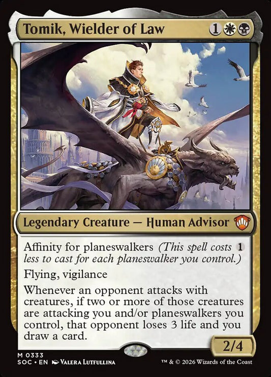 Tomik, Wielder of Law soc 333