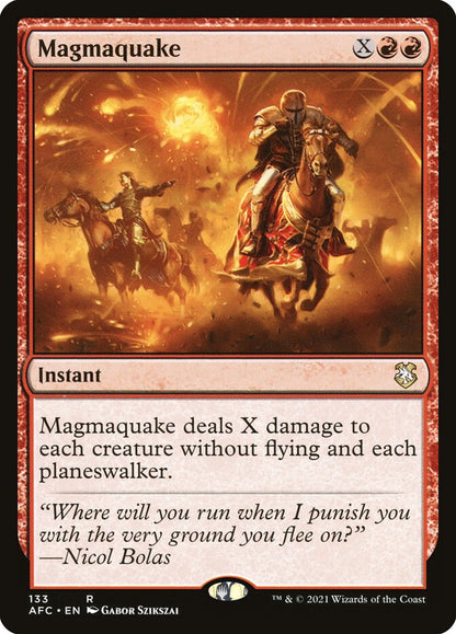 Magmaquake afc 133