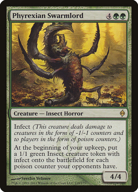 Phyrexian Swarmlord nph 119