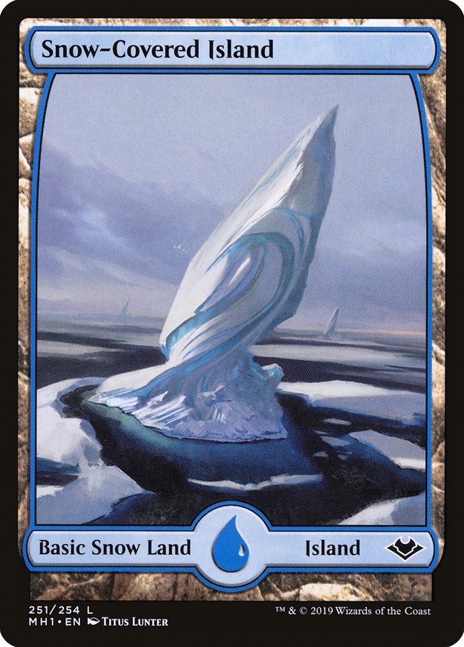 Snow-Covered Island mh1 251