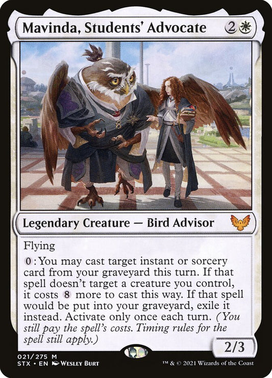 Mavinda, Students' Advocate stx 21