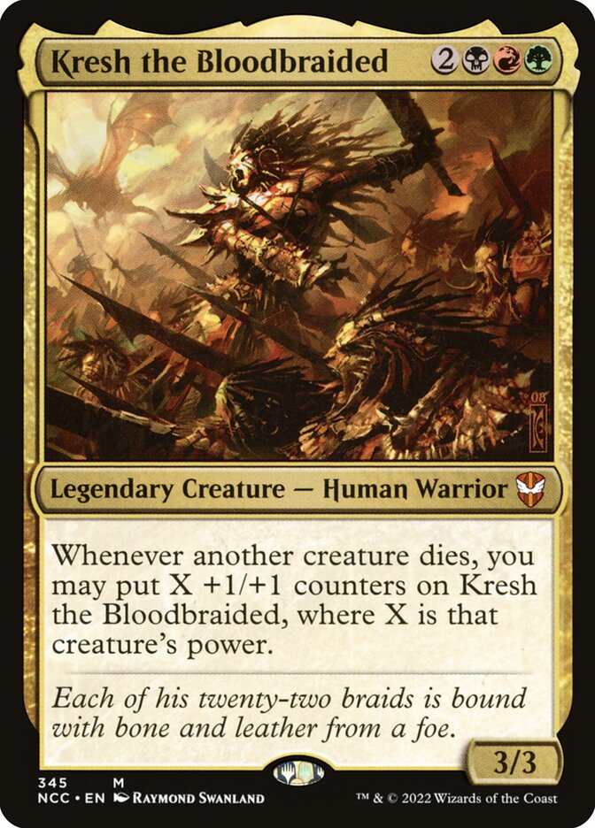 Kresh the Bloodbraided ncc 345