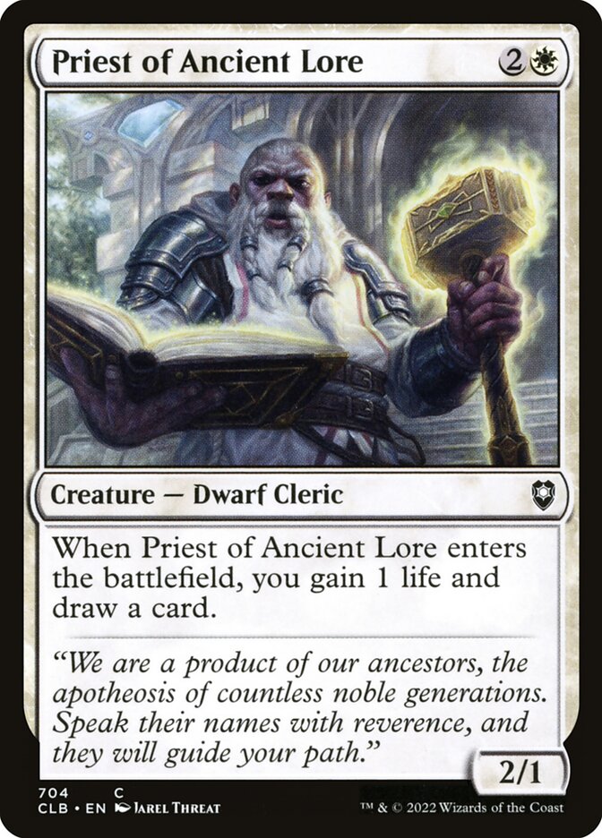 Priest of Ancient Lore clb 704