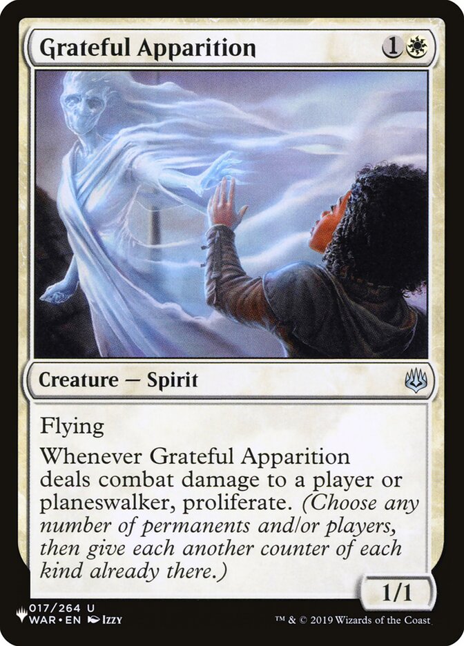 Grateful Apparition plst WAR-17