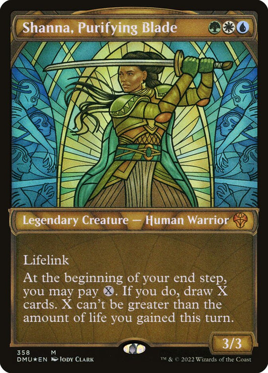 Shanna, Purifying Blade dmu 358
