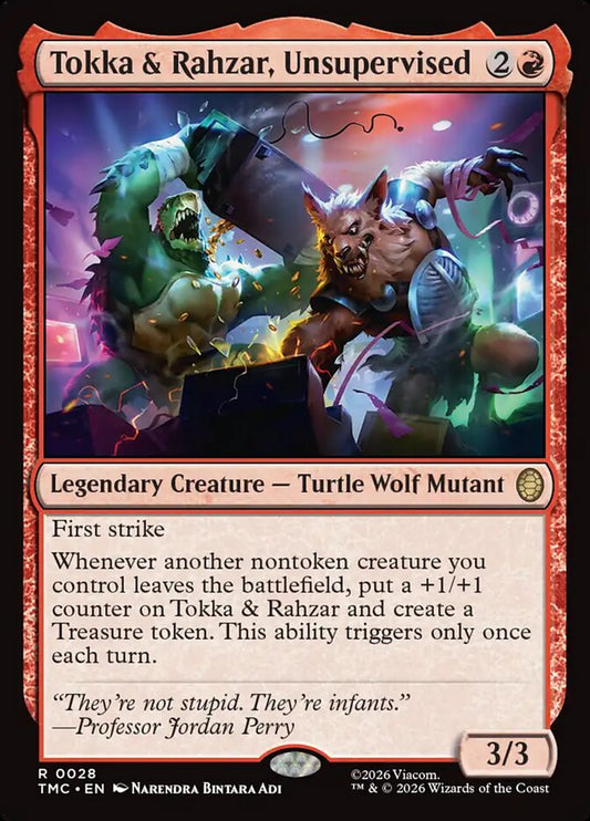 Tokka & Rahzar, Unsupervised tmc 28