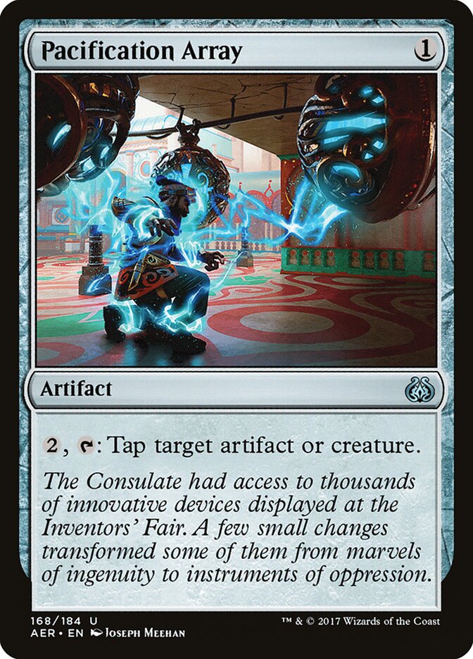 Pacification Array aer 168