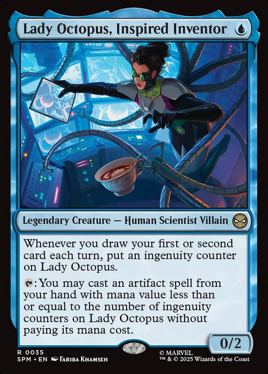 Lady Octopus, Inspired Inventor spm 35