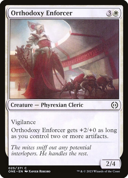 Orthodoxy Enforcer one 25