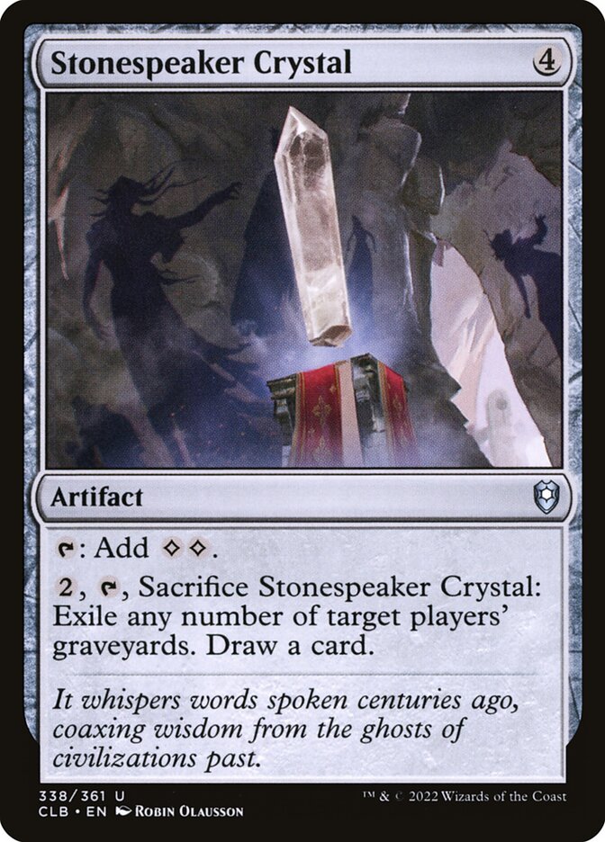 Stonespeaker Crystal clb 338