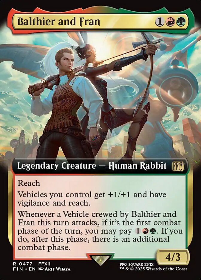 Balthier and Fran fin 477