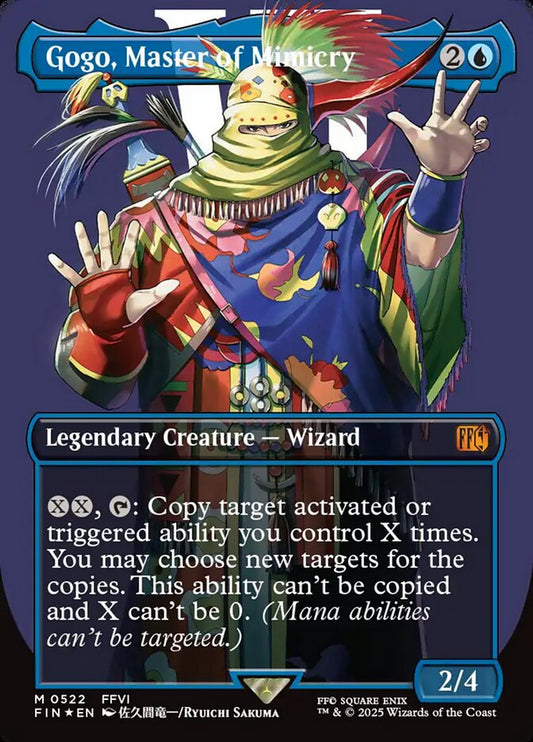 Gogo, Master of Mimicry fin 522