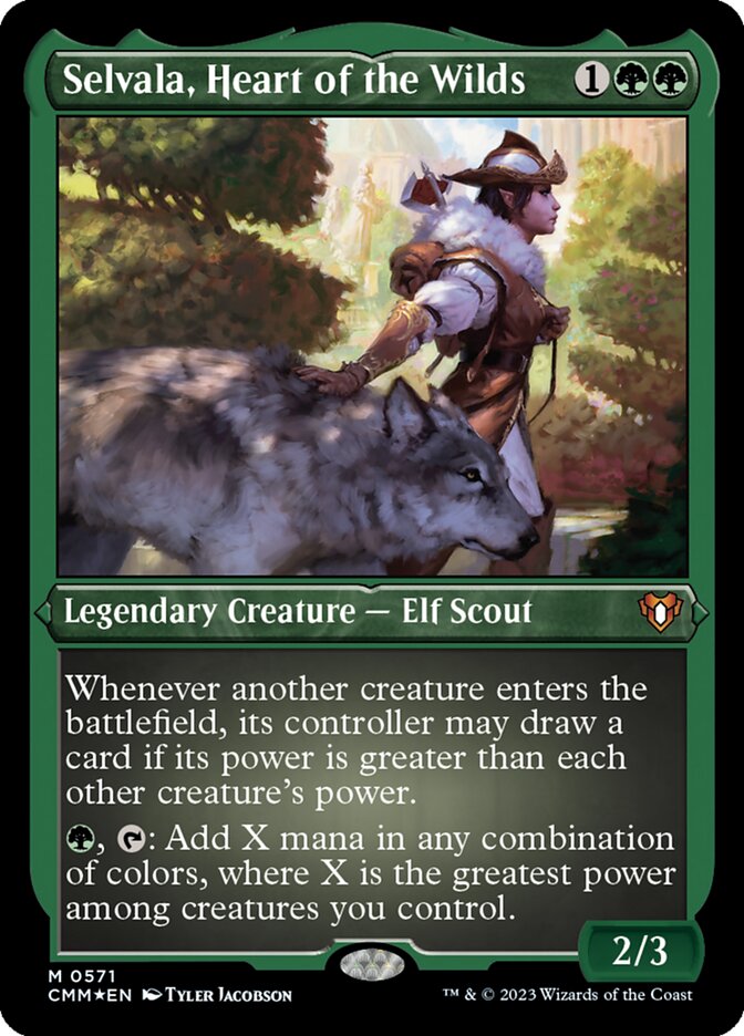 Selvala, Heart of the Wilds cmm 571