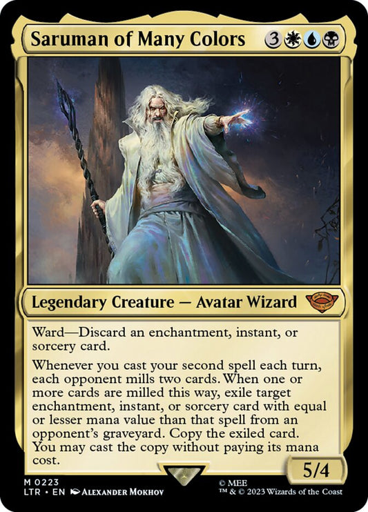 Saruman of Many Colors ltr 223