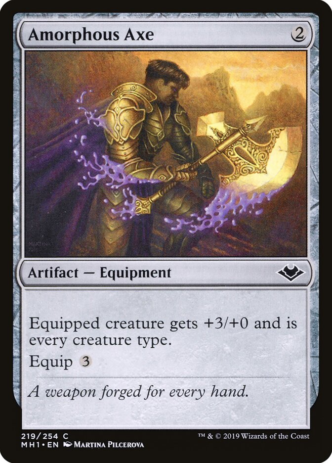 Amorphous Axe mh1 219