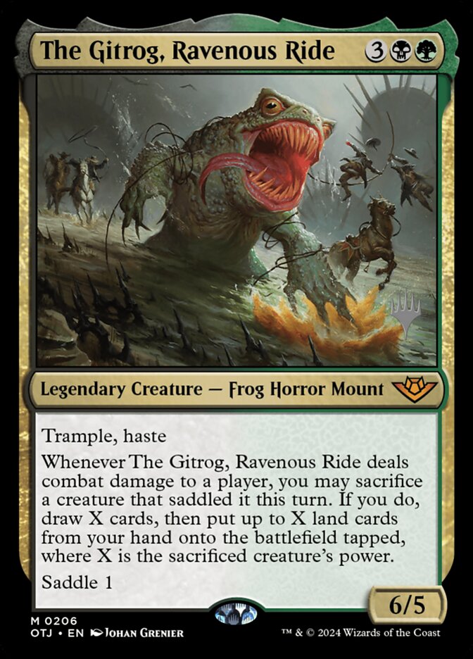 The Gitrog, Ravenous Ride potj 206p