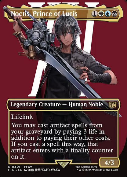 Noctis, Prince of Lucis fin 401