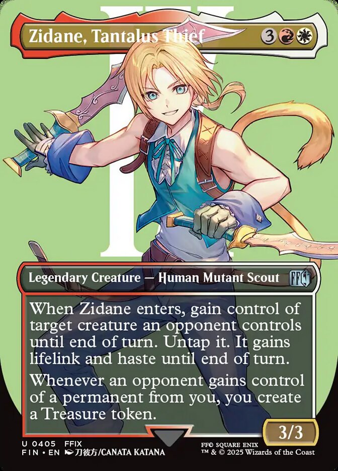 Zidane, Tantalus Thief fin 405