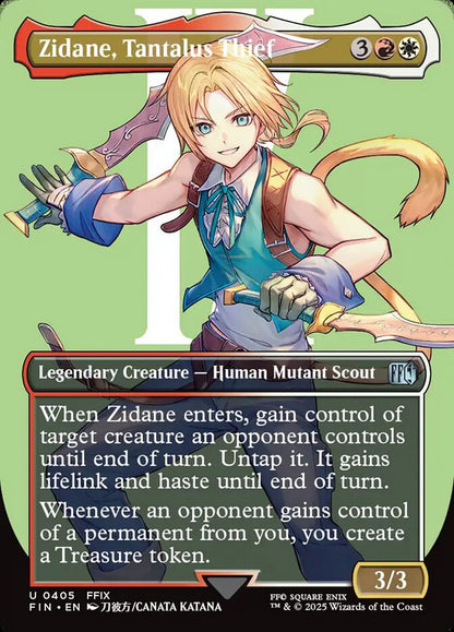 Zidane, Tantalus Thief fin 405