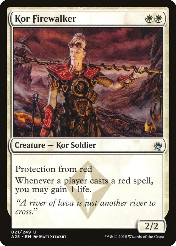 Kor Firewalker a25 21