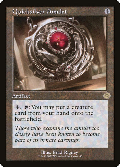 Quicksilver Amulet brr 45