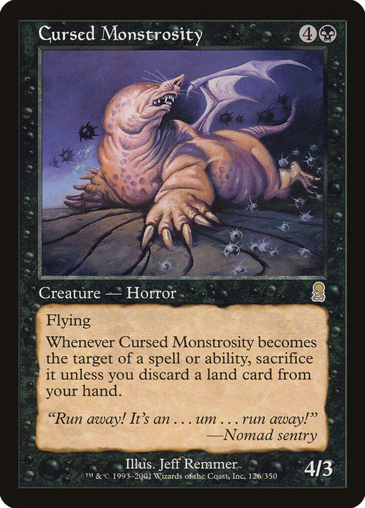 Cursed Monstrosity ody 126