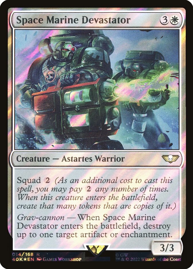 Space Marine Devastator 40k 14★