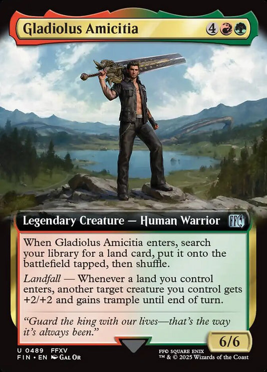 Gladiolus Amicitia fin 489