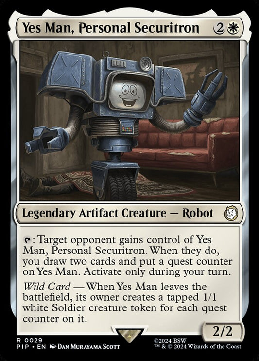 Yes Man, Personal Securitron pip 29