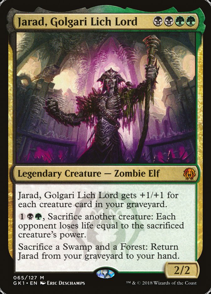 Jarad, Golgari Lich Lord gk1 65