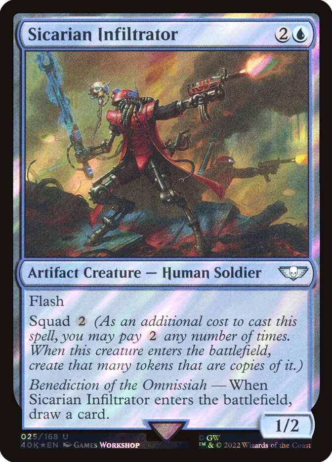 Sicarian Infiltrator 40k 25★