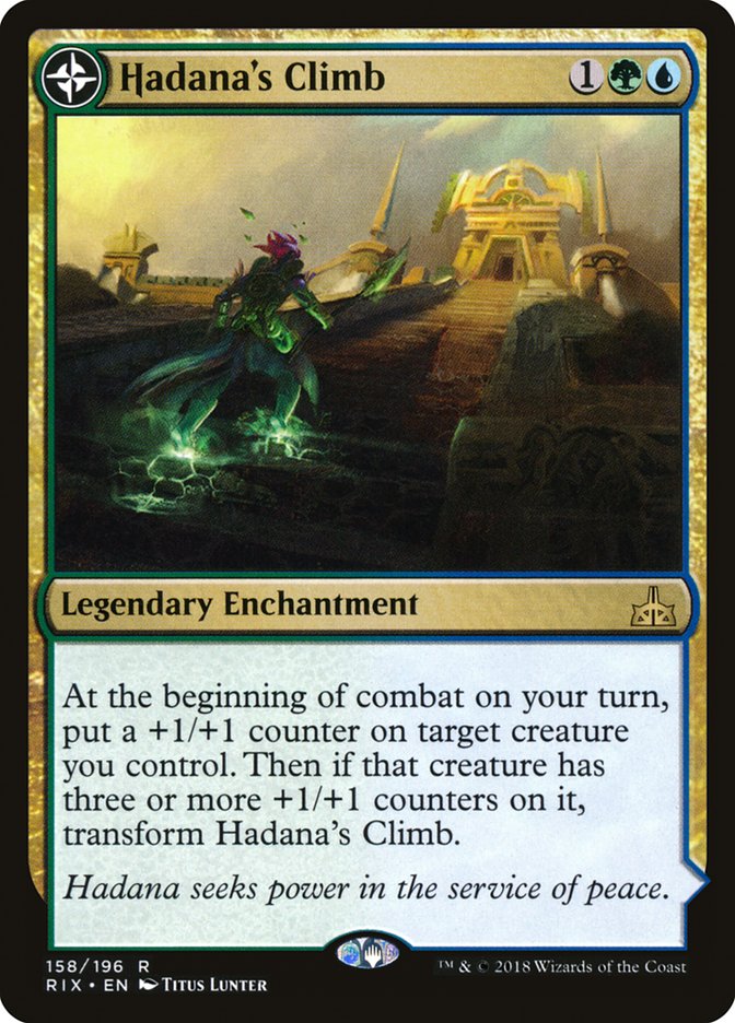 Hadana's Climb // Winged Temple of Orazca rix 158