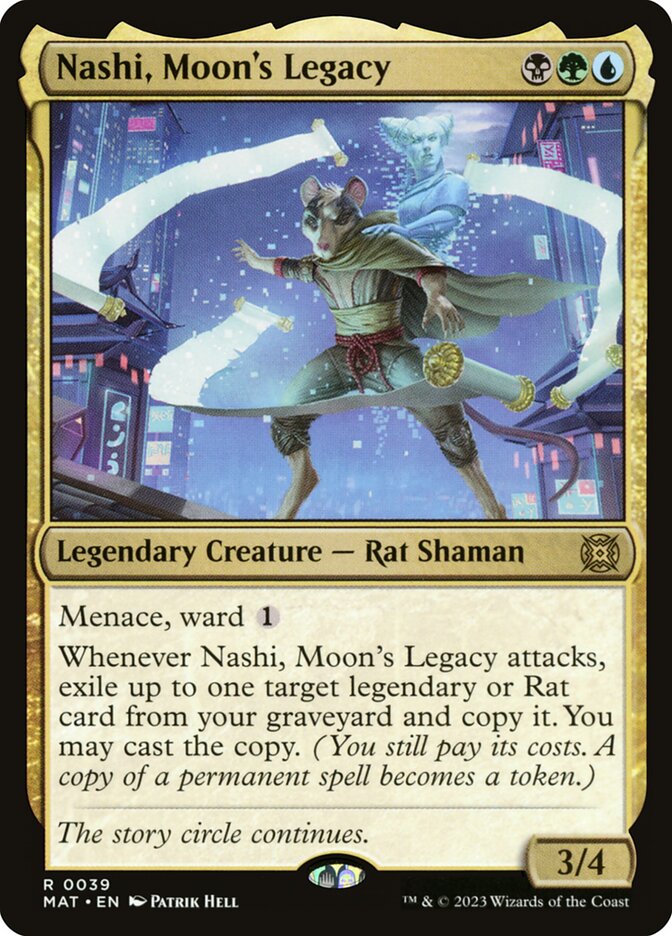 Nashi, Moon's Legacy mat 39