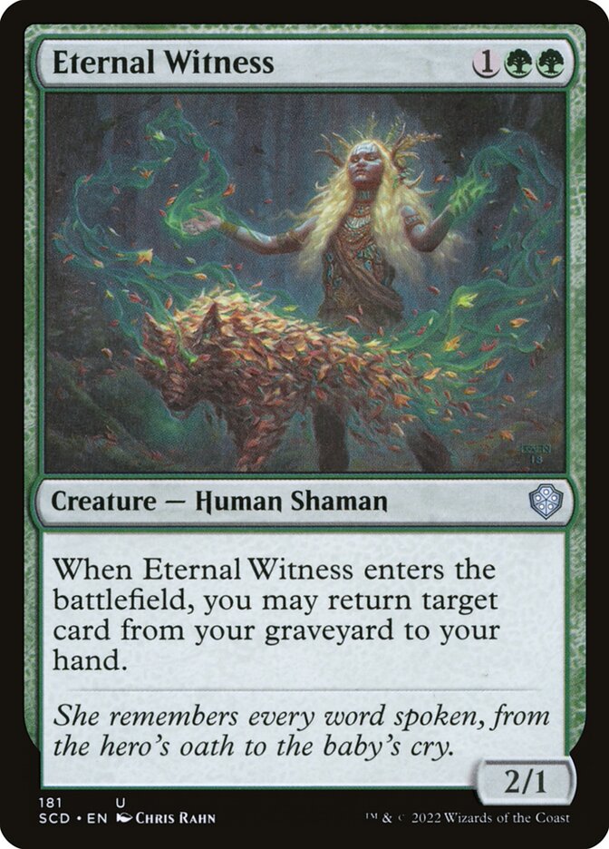 Eternal Witness scd 181