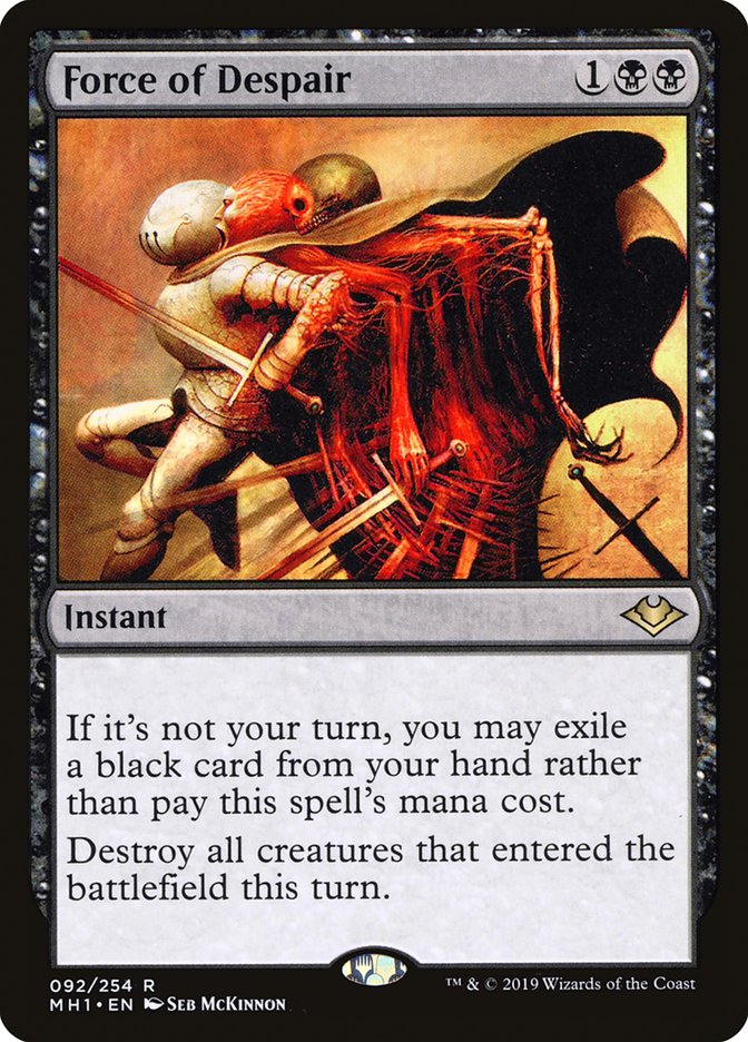 Force of Despair mh1 92