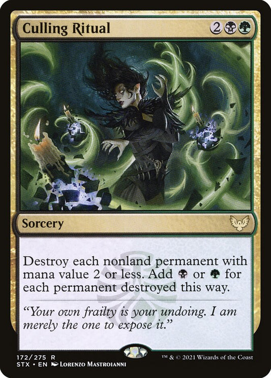 Culling Ritual stx 172