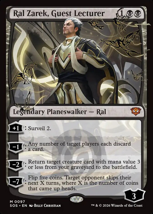 Ral Zarek, Guest Lecturer sos 97