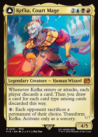 Kefka, Court Mage // Kefka, Ruler of Ruin fin 231