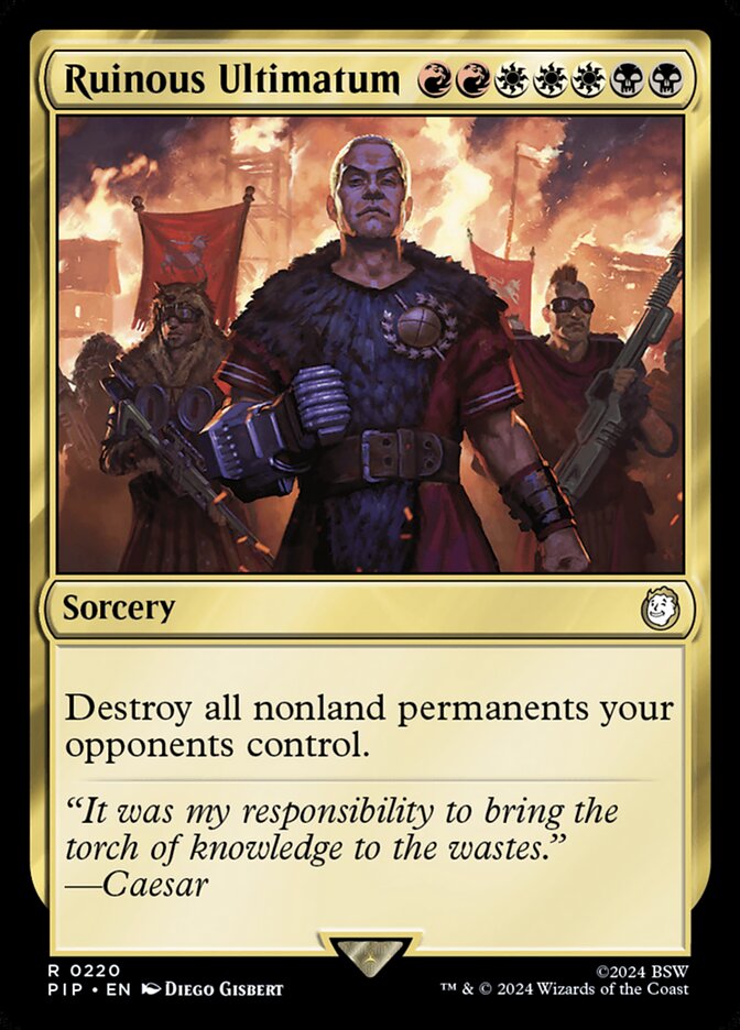Ruinous Ultimatum pip 220
