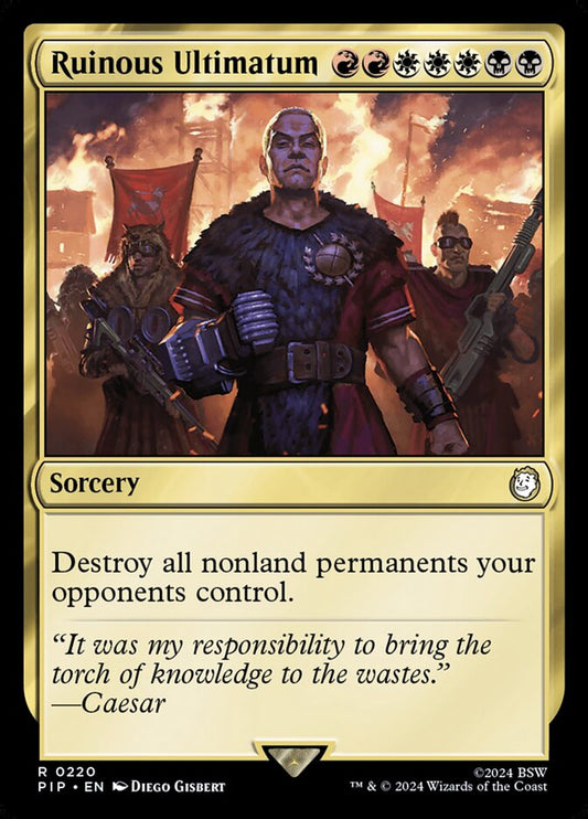 Ruinous Ultimatum pip 220
