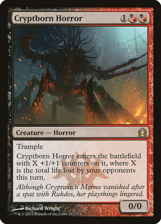 Cryptborn Horror rtr 212