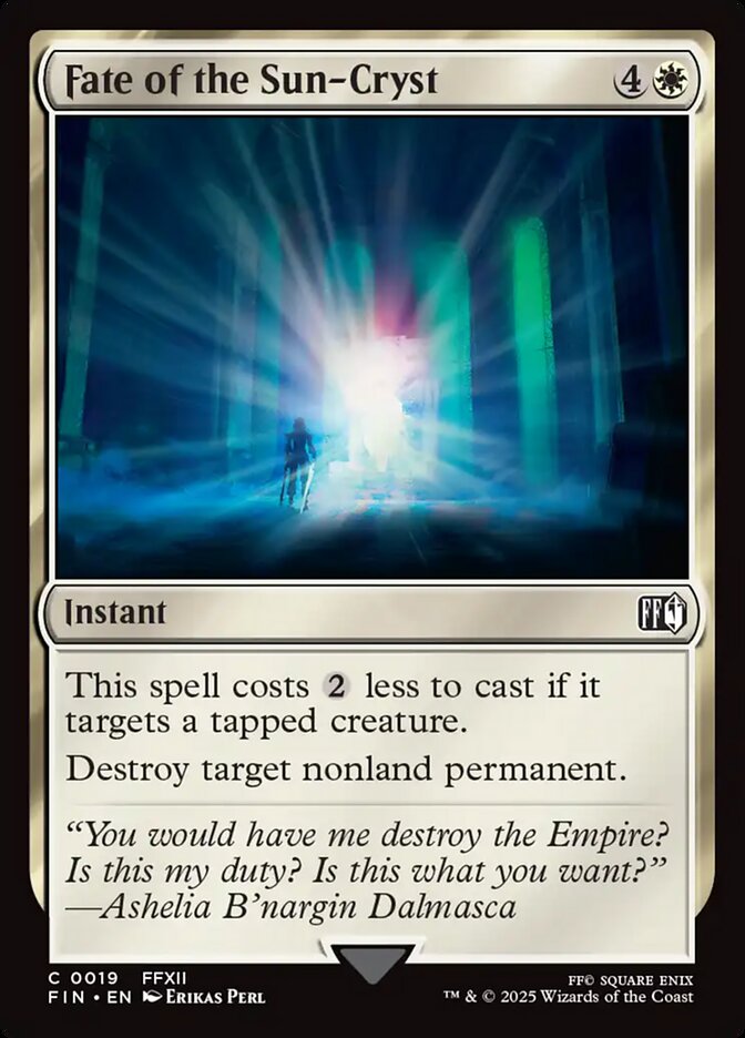 Fate of the Sun-Cryst fin 19