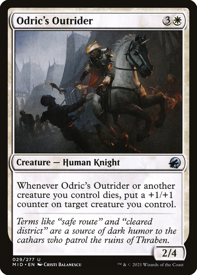 Odric's Outrider mid 29