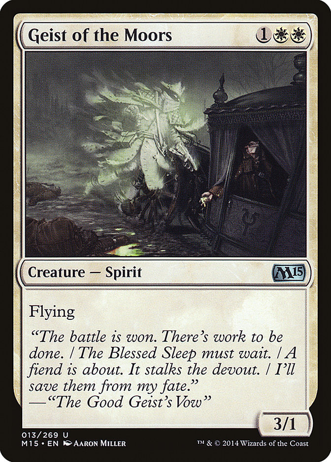 Geist of the Moors m15 13