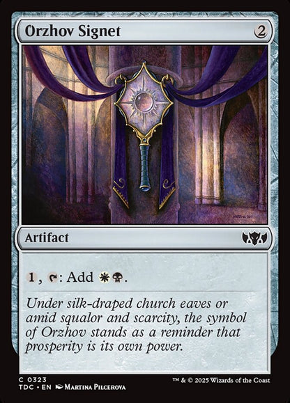 Orzhov Signet tdc 323