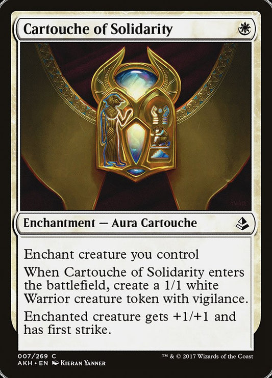 Cartouche of Solidarity akh 7