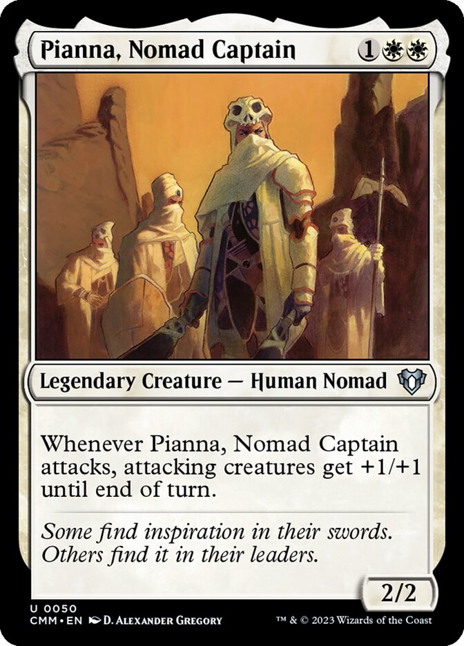 Pianna, Nomad Captain cmm 50