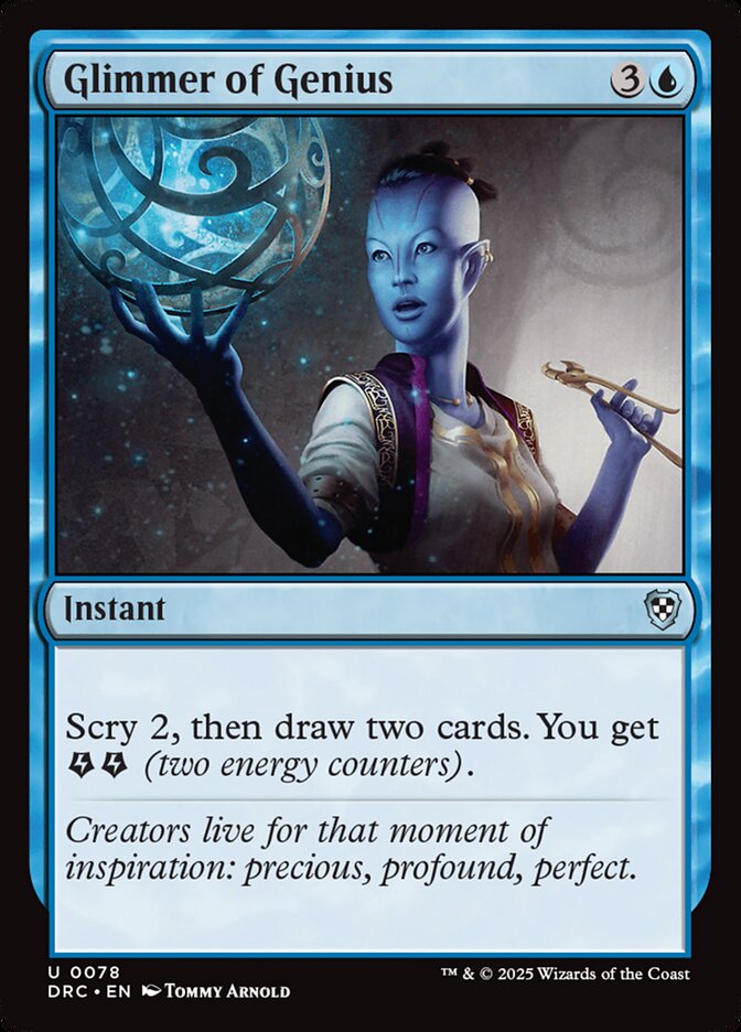 Glimmer of Genius drc 78